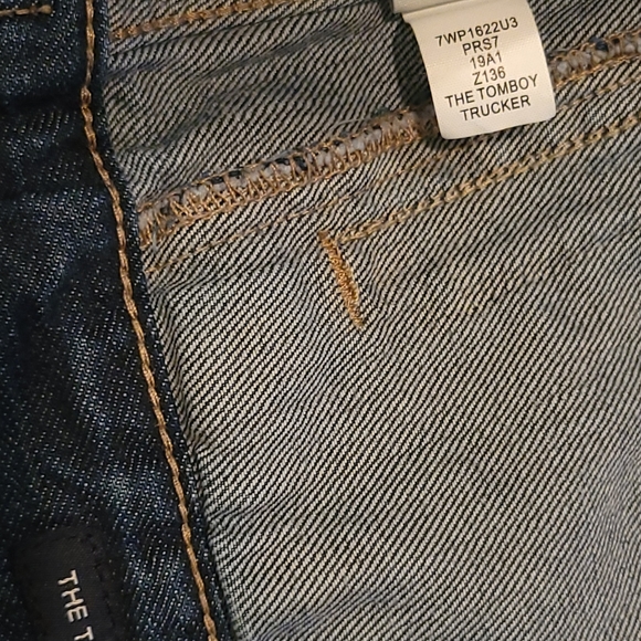 Lucky Brand The Tomboy Jean Jacket Dark Wash Vintage Denim NWOT *sz XS* - Picture 12 of 16